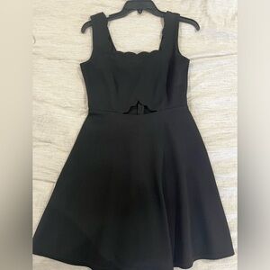 Black cocktail dress